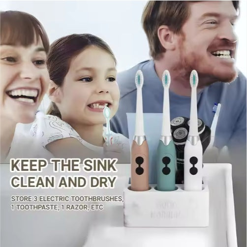 CleanDock Toothbrush Organizer