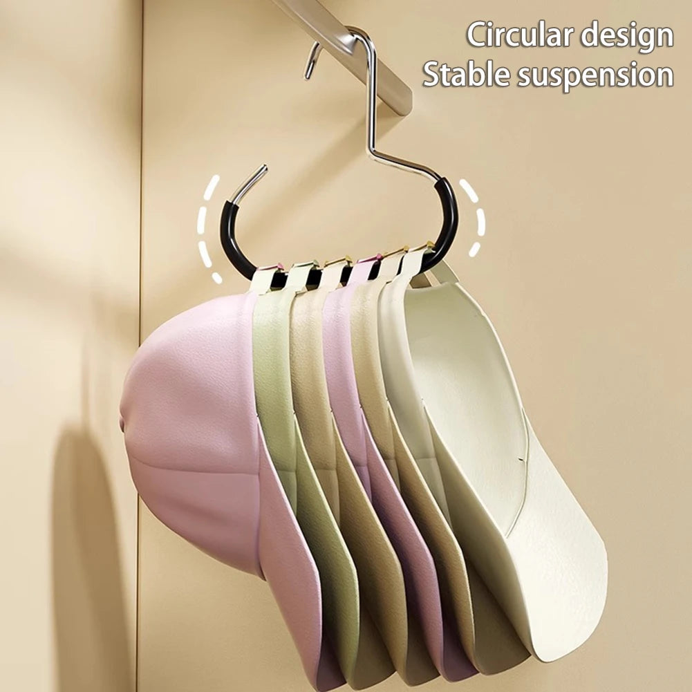 Multi-Function Hook Decorative Belt Hanger Scarf Tie Rack Sturdy Bedroom Wardrobe Hook anti Slip Storage Rack for Bedroom