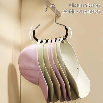 Multi-Function Hook Decorative Belt Hanger Scarf Tie Rack Sturdy Bedroom Wardrobe Hook anti Slip Storage Rack for Bedroom