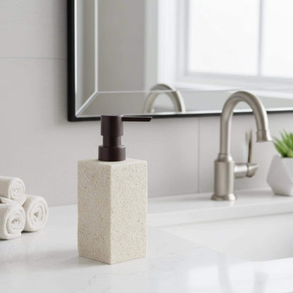 Collection Stone Effect Bath Accessory Set-4 Pieces