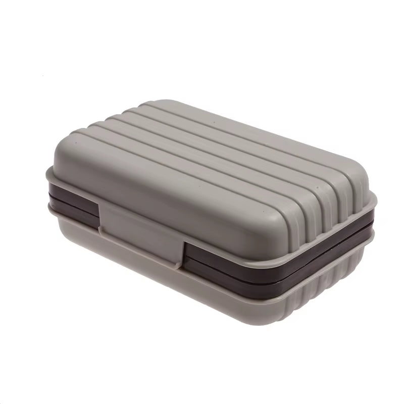 1PC Bathroom Soap Dish with Lid Home Plastic Soap Box Keeps Soap Dry Soap Dish Travel Essentials Soap Dish Soap Tray Holder