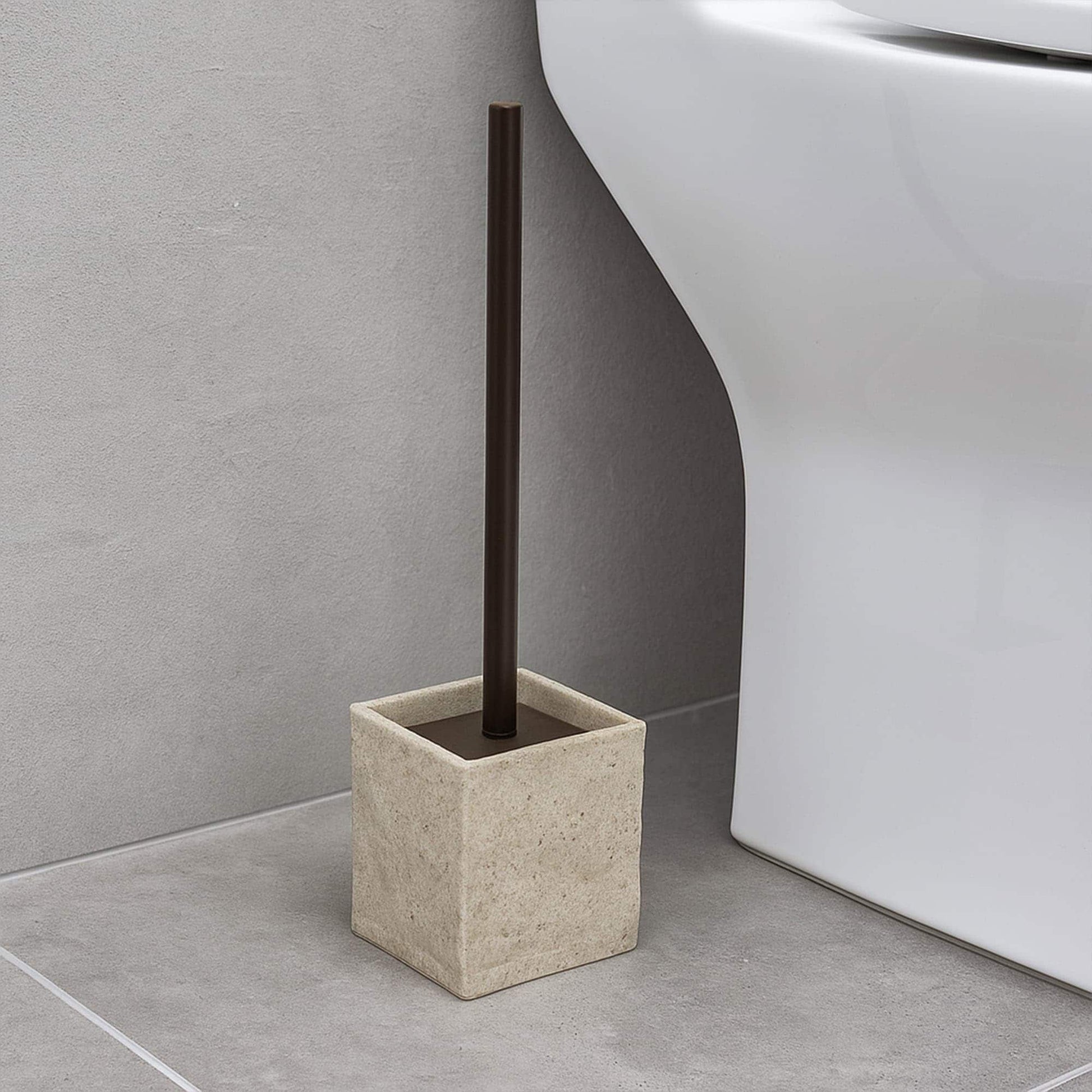 Collection Stone Effect Bath Accessory Set-4 Pieces