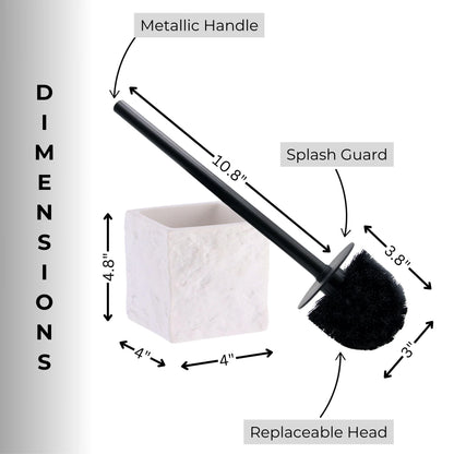 Collection Stone Effect Bath Accessory Set-4 Pieces
