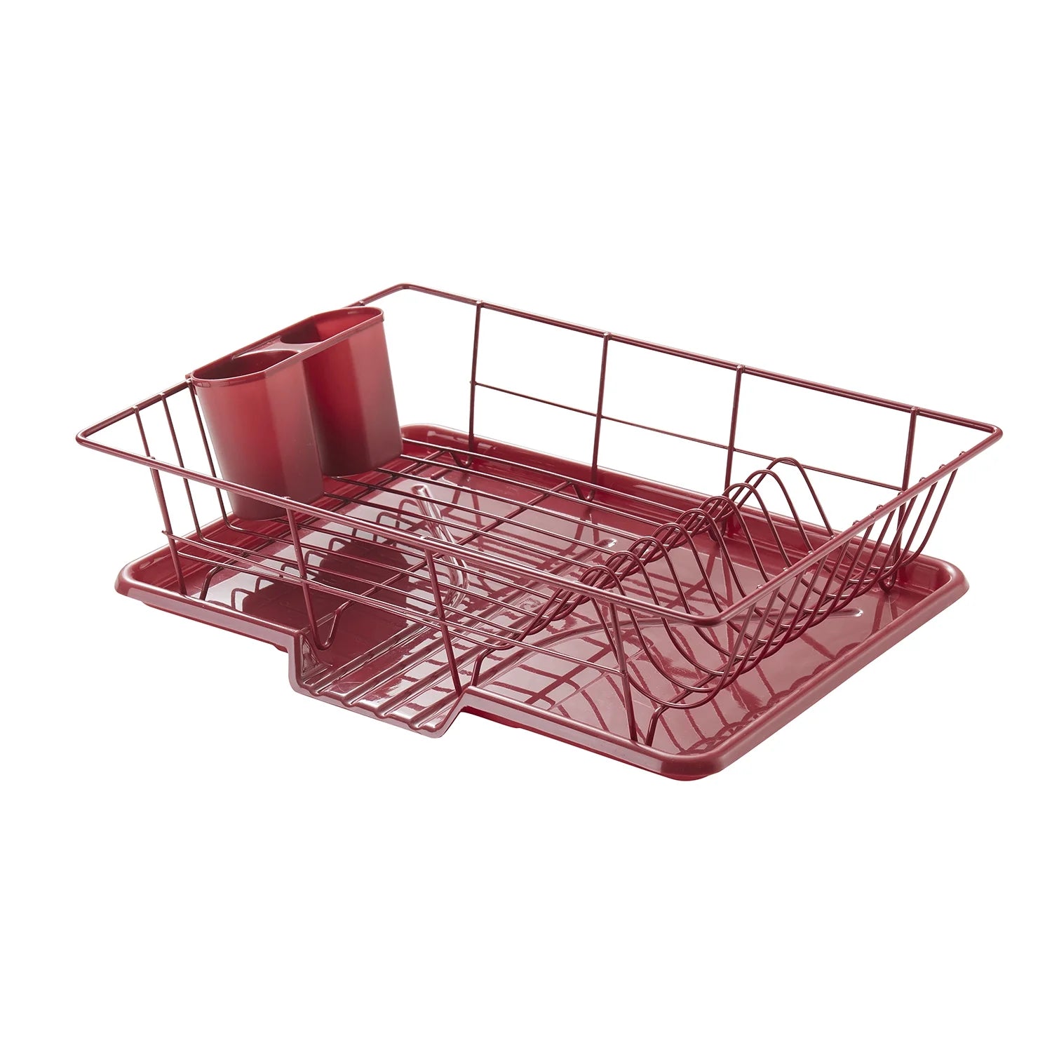 Juego De Escurridor De Platos De Fregadero De Cocina De 3 Piezas: Varios Colores Para Elegir