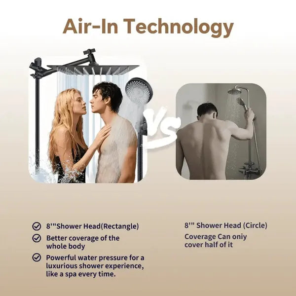 HydroSquare Luxury Shower