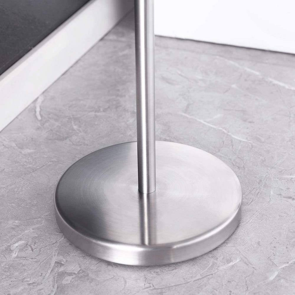 Freestanding Toilet Paper Holder in Brushed Finish