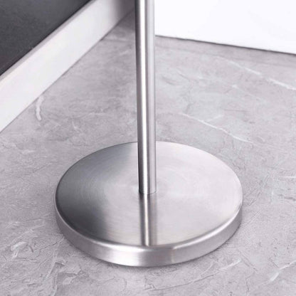 Freestanding Toilet Paper Holder in Brushed Finish