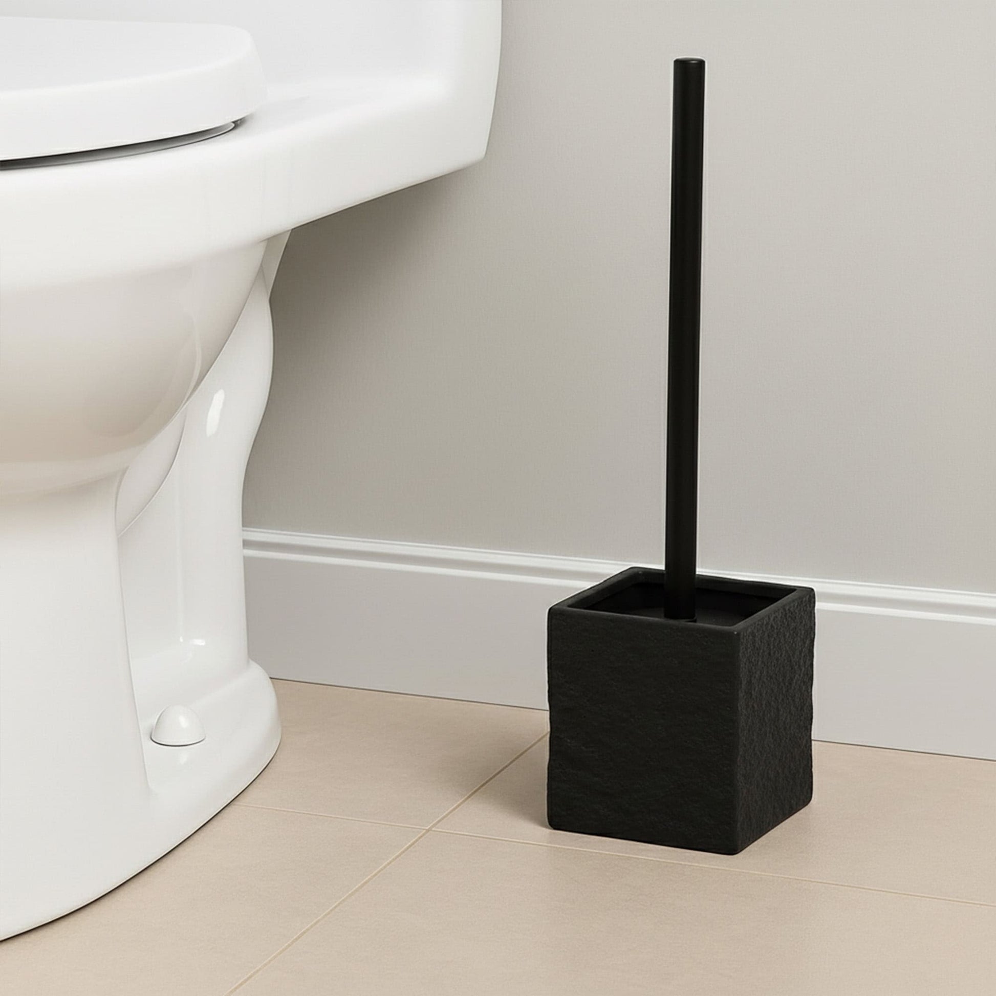 Collection Stone Effect Bath Accessory Set-4 Pieces