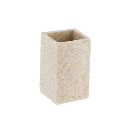 Collection Stone Effect Bath Accessory Set-4 Pieces