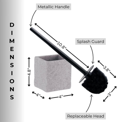 Collection Stone Effect Bath Accessory Set-4 Pieces