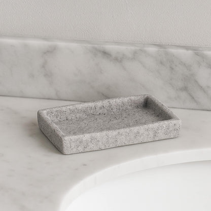 Collection Stone Effect Bath Accessory Set-4 Pieces