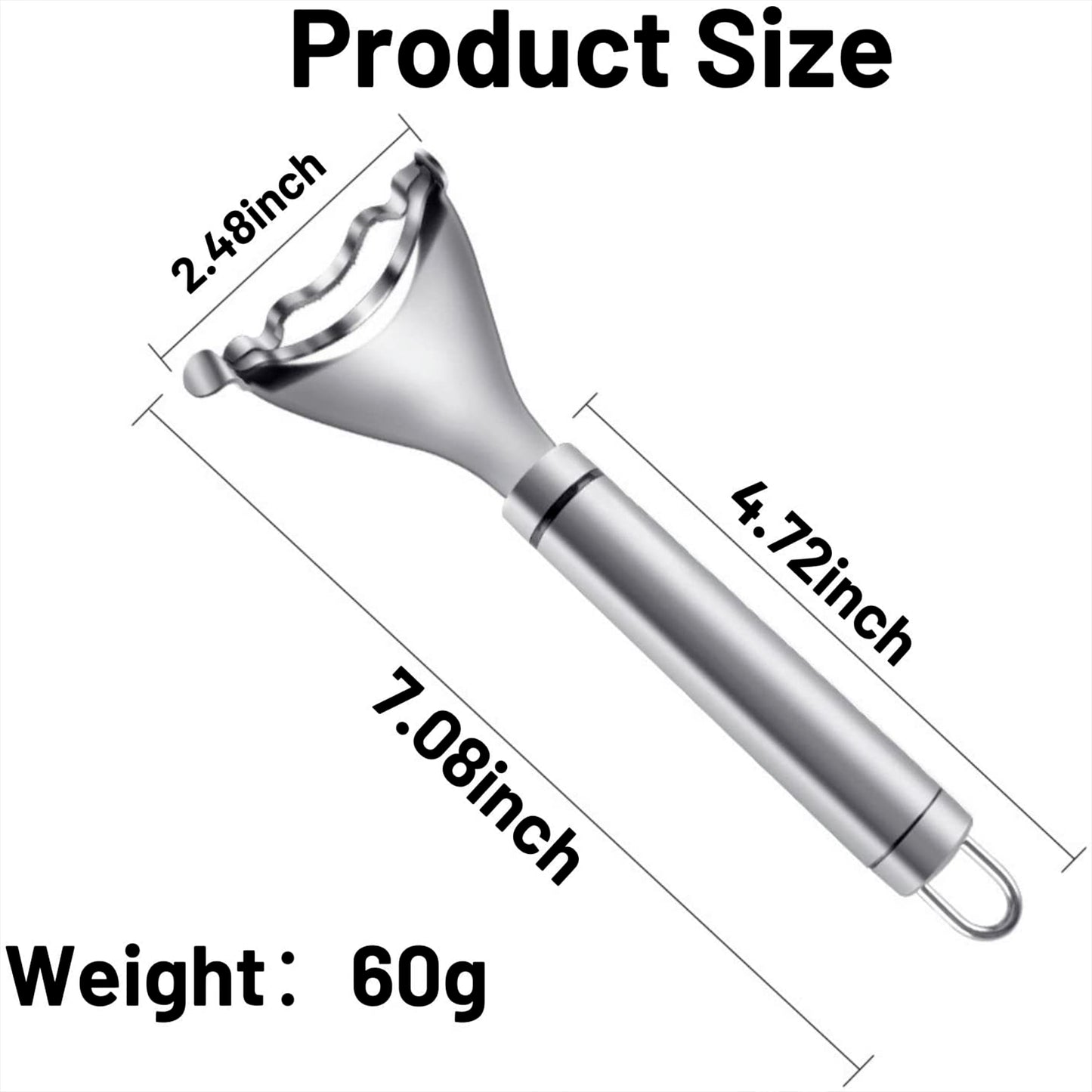 1X-2X Corn Cob Peeler Stainless Steel Thresher Stripper Remover Kitchen Cut Tool