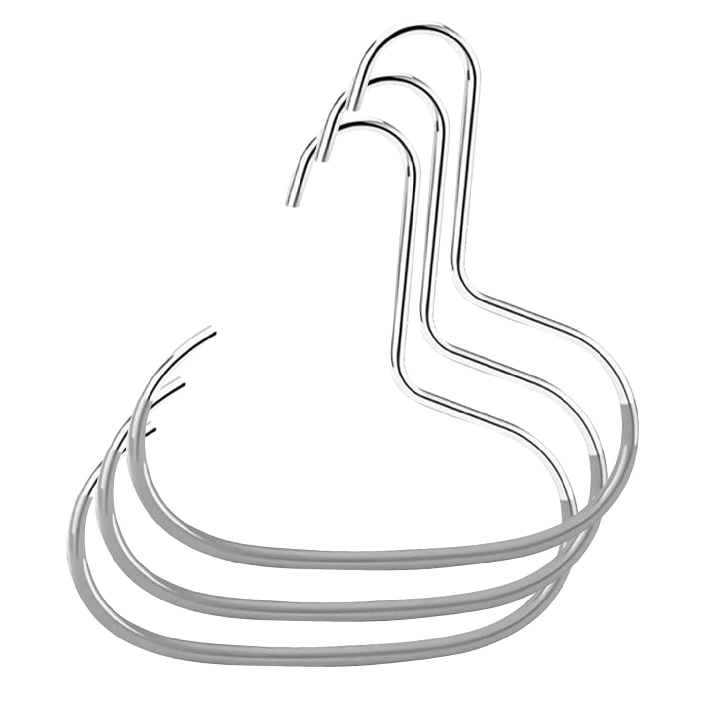 Multi-Function Hook Decorative Belt Hanger Scarf Tie Rack Sturdy Bedroom Wardrobe Hook anti Slip Storage Rack for Bedroom