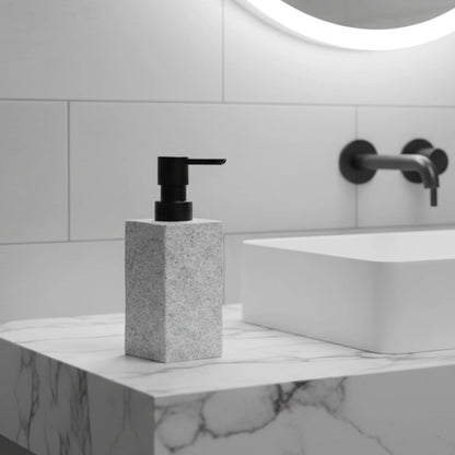 Collection Stone Effect Bath Accessory Set-4 Pieces