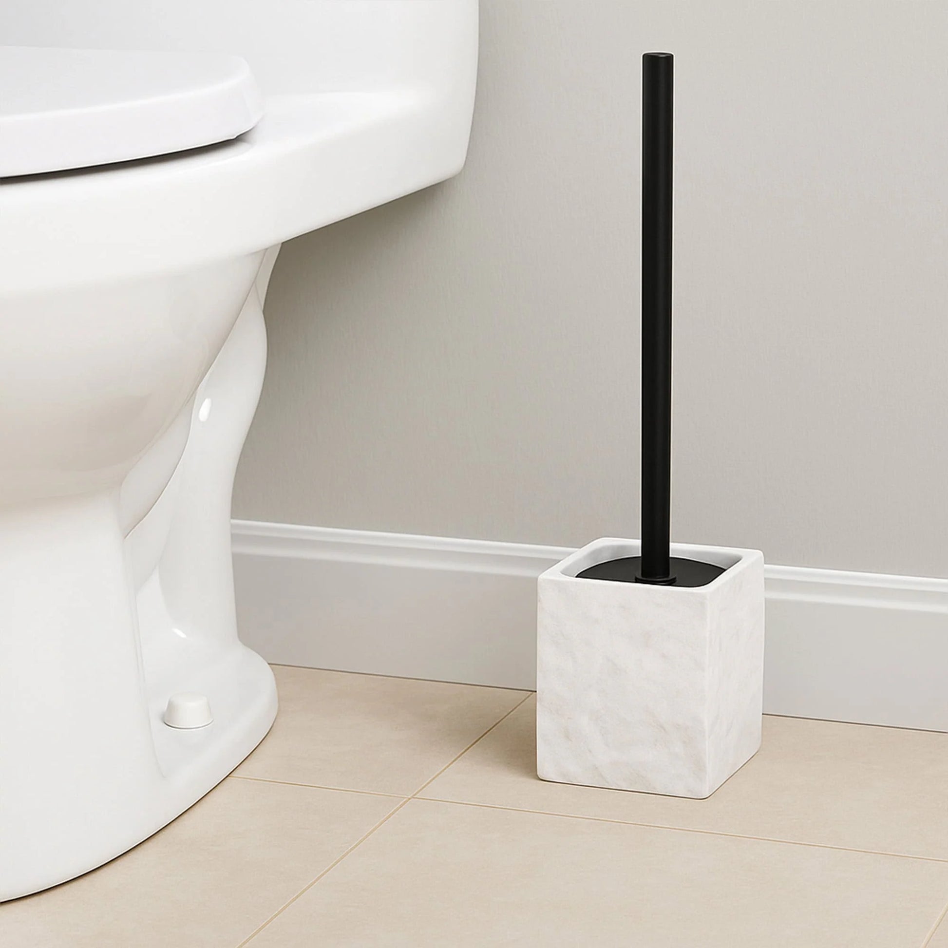 Collection Stone Effect Bath Accessory Set-4 Pieces