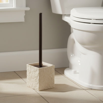 Collection Stone Effect Bath Accessory Set-4 Pieces