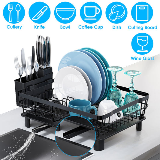 AquaDrain Dish Organizer