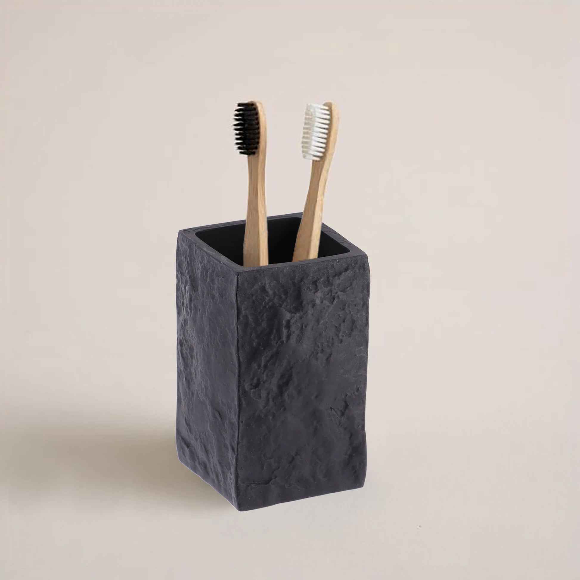 Collection Stone Effect Bath Accessory Set-4 Pieces