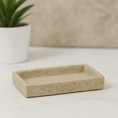 Collection Stone Effect Bath Accessory Set-4 Pieces
