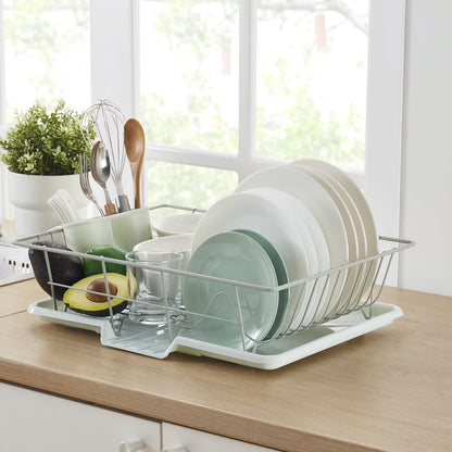 Juego De Escurridor De Platos De Fregadero De Cocina De 3 Piezas: Varios Colores Para Elegir